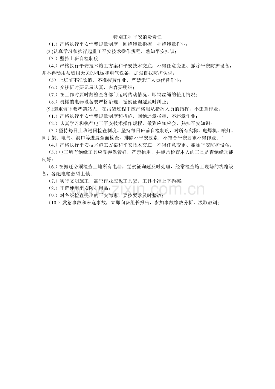 特殊工ۥ种安全生产责任.doc_第1页