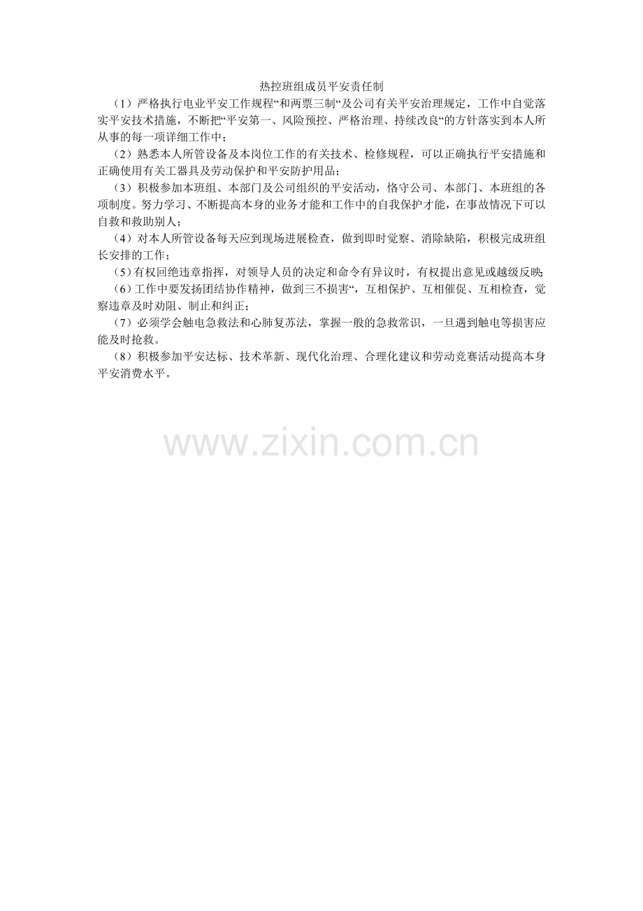 热控班组成员安全责任制.doc_第1页