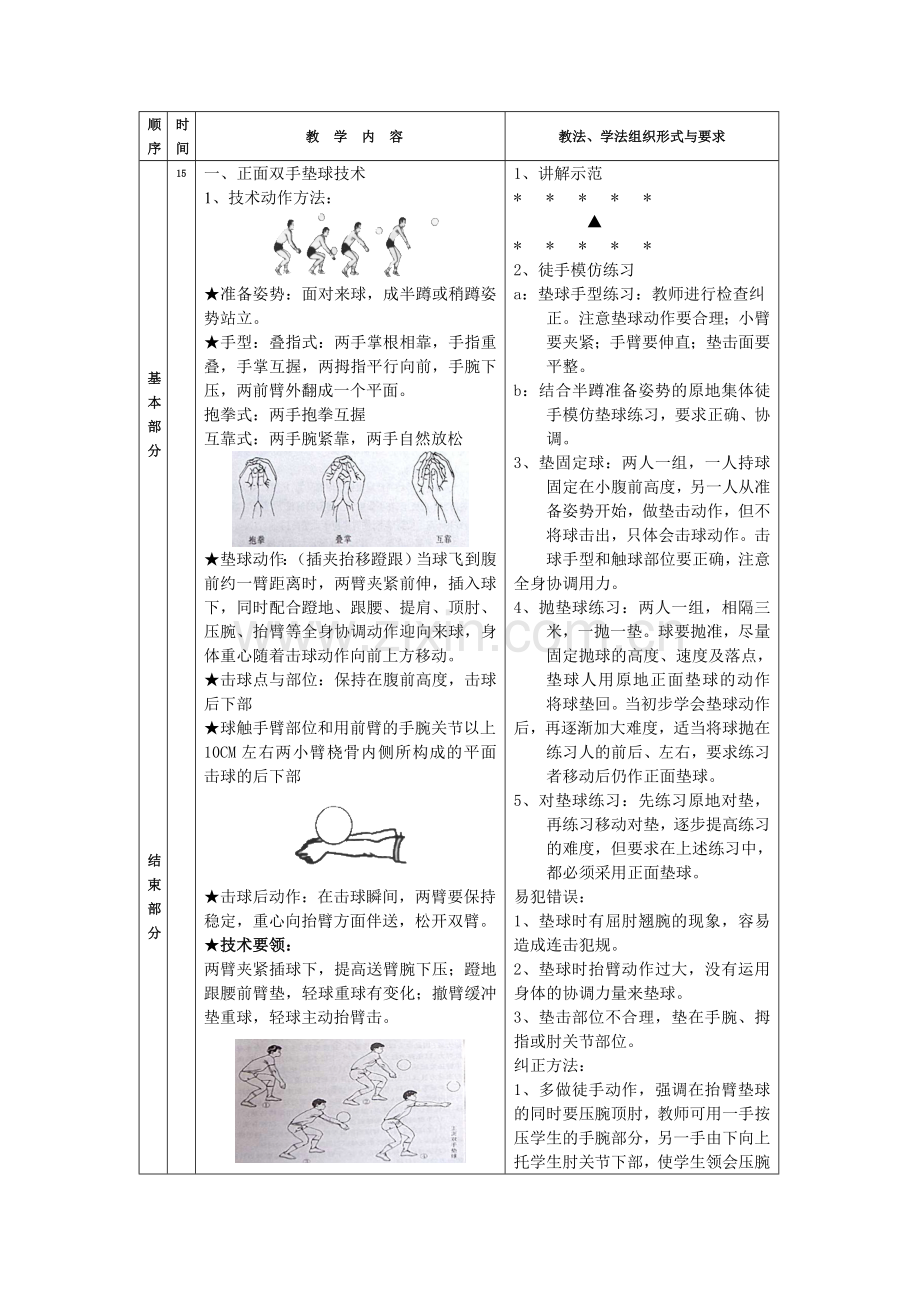 国培计划排球教案.doc_第2页