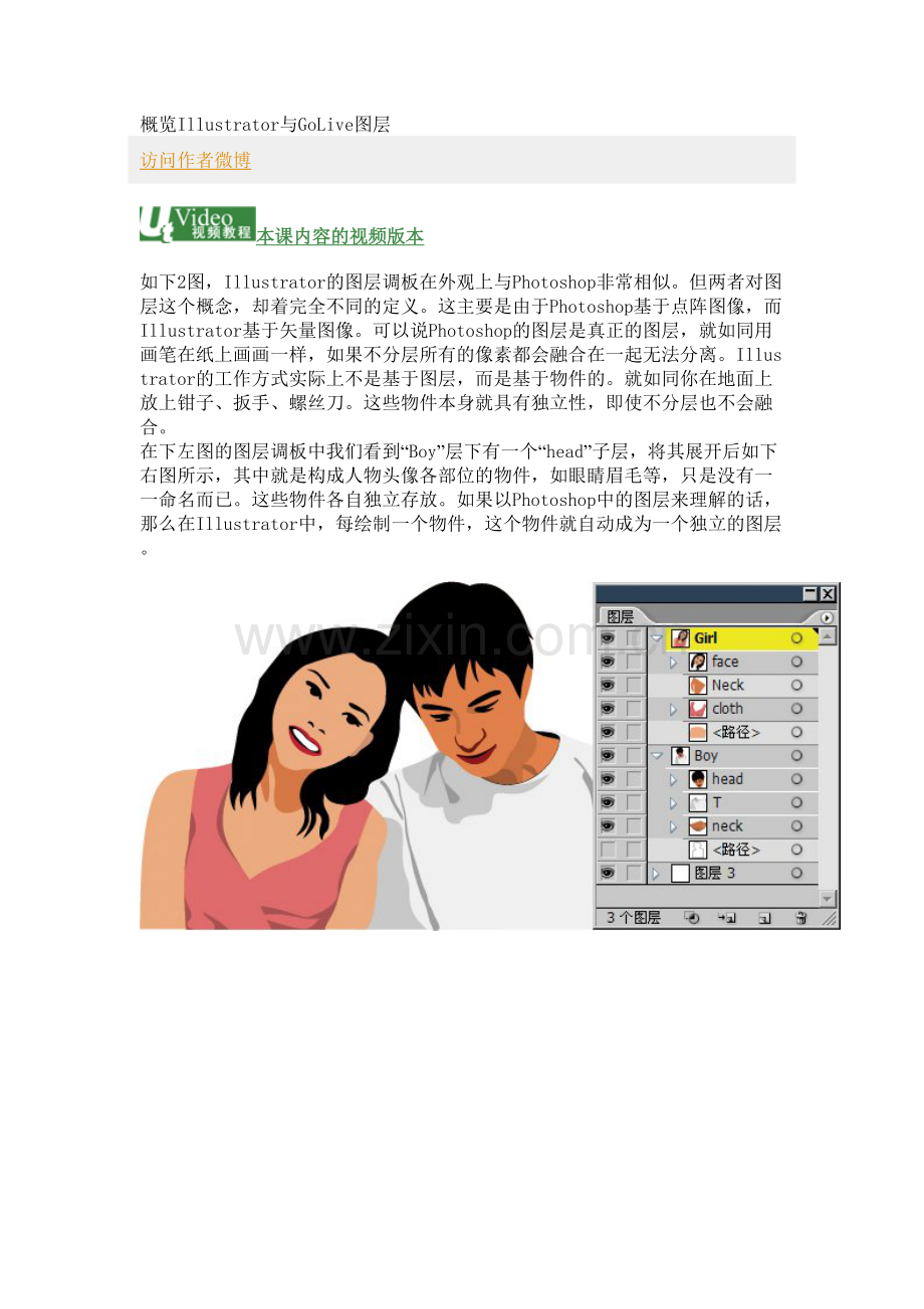 概览Illustrator与GoLive图层.doc_第1页