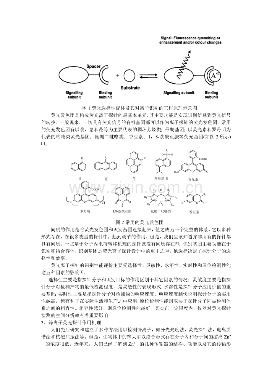 检测锌离子的荧光探针.doc_第2页