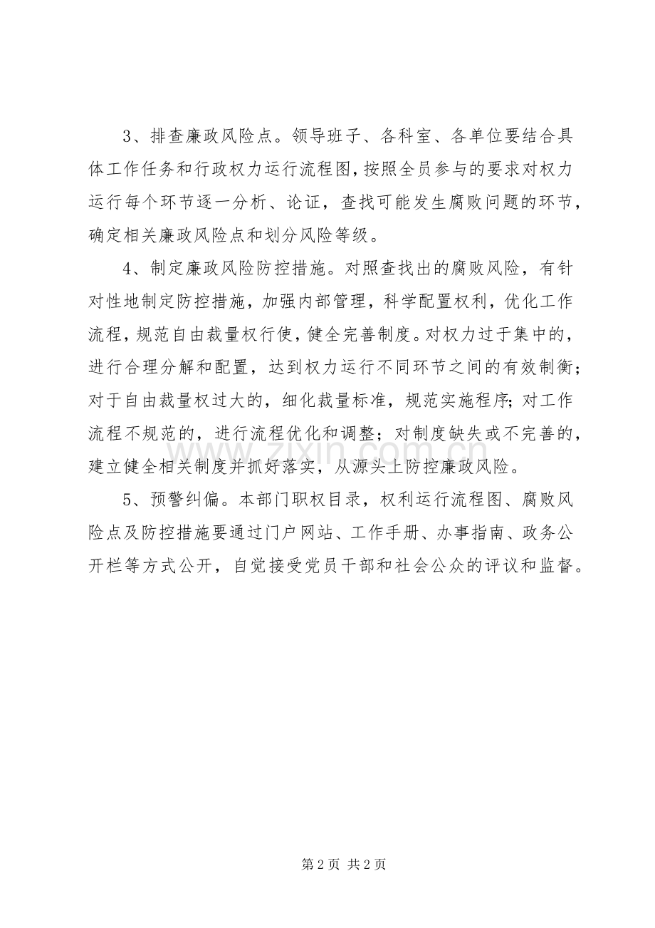 廉政风险预警防控管理规章制度 .docx_第2页