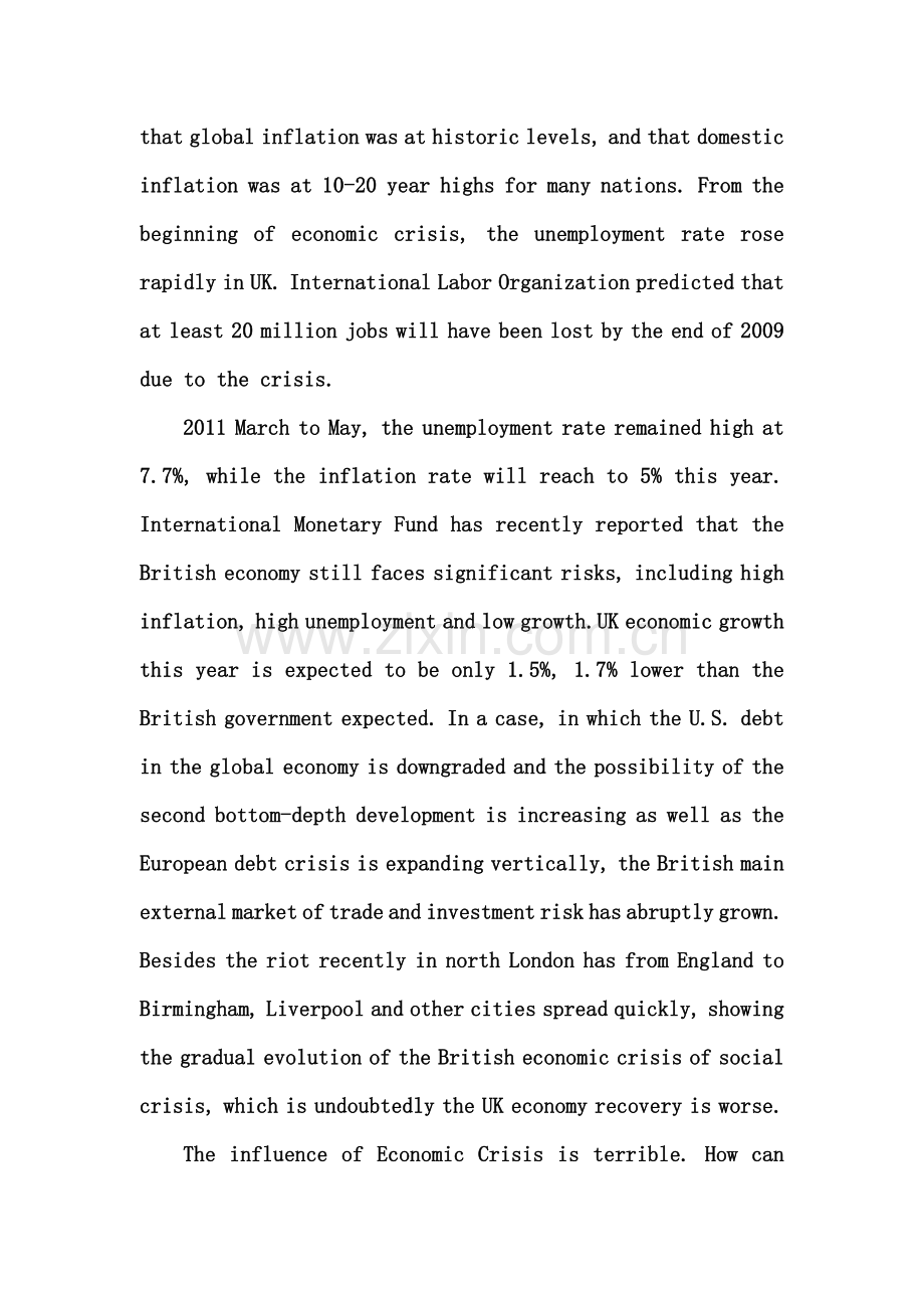 The-Reasons-for-Economic-Crisis-in-UK-英国经济危机起因-影响及解决方法.doc_第2页