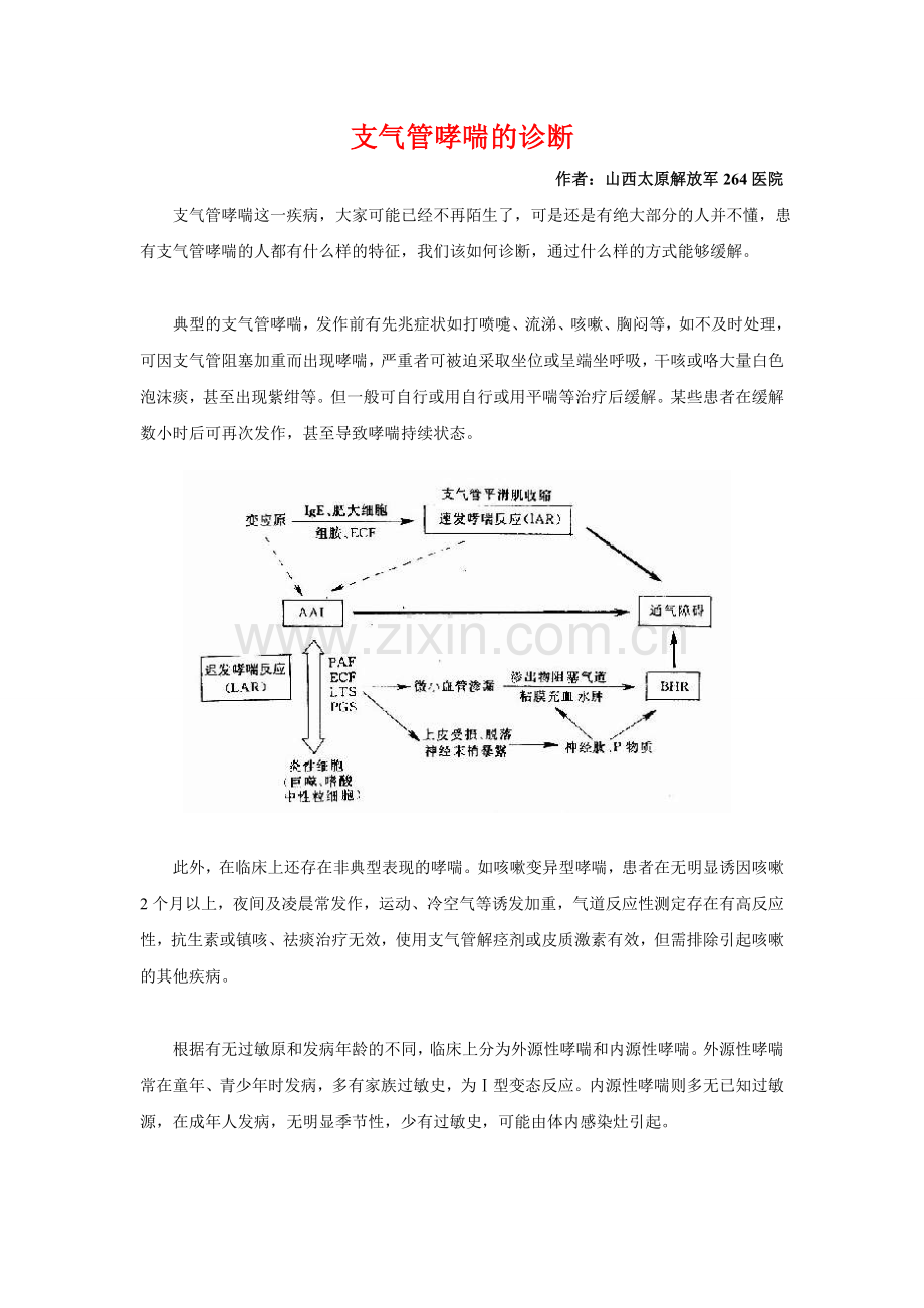 支气管哮喘的诊断.doc_第1页