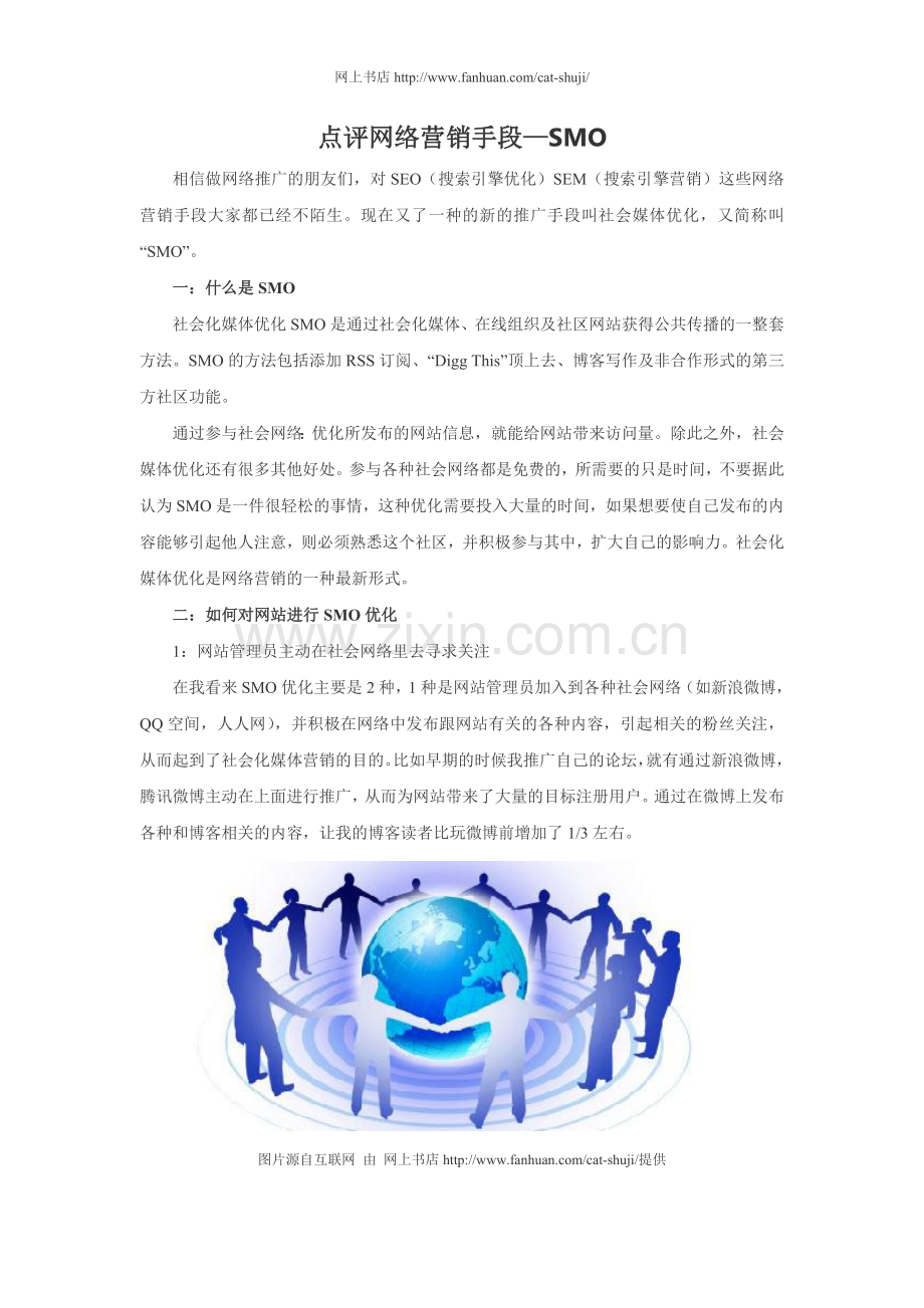 点评网络营销手段—SMO.doc_第1页