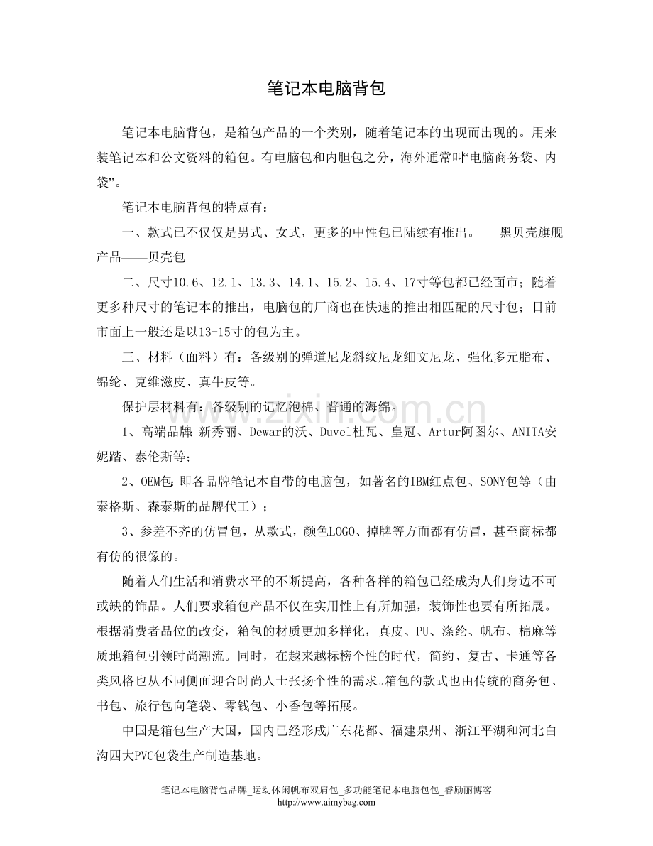 笔记本电脑背包.doc_第1页
