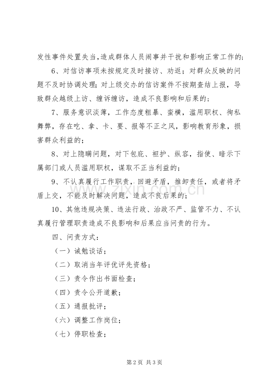 履职问责规章制度范本.docx_第2页