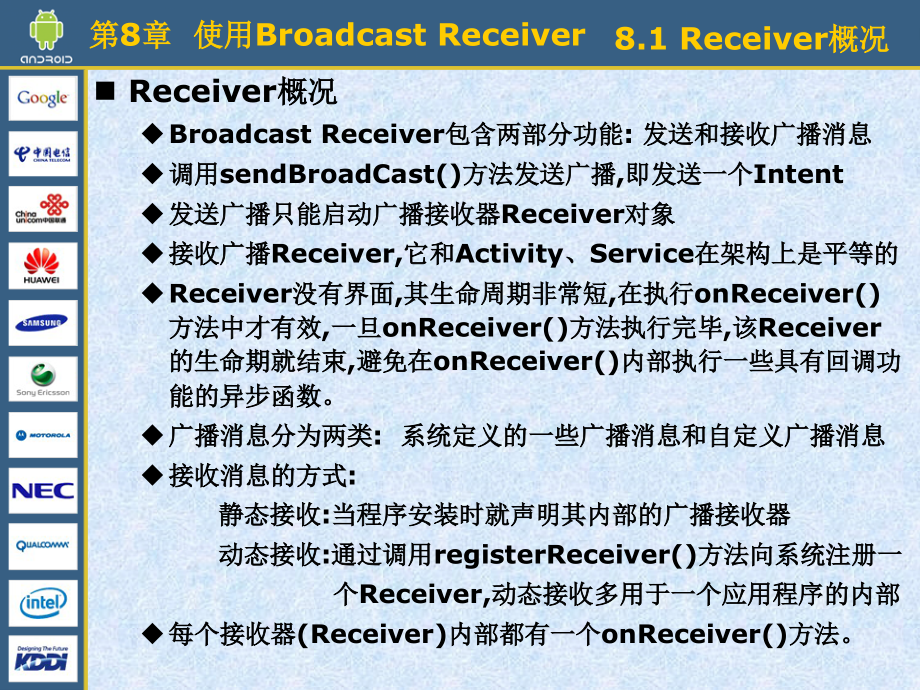 第8章使用BroadcastReceiver.ppt_第2页