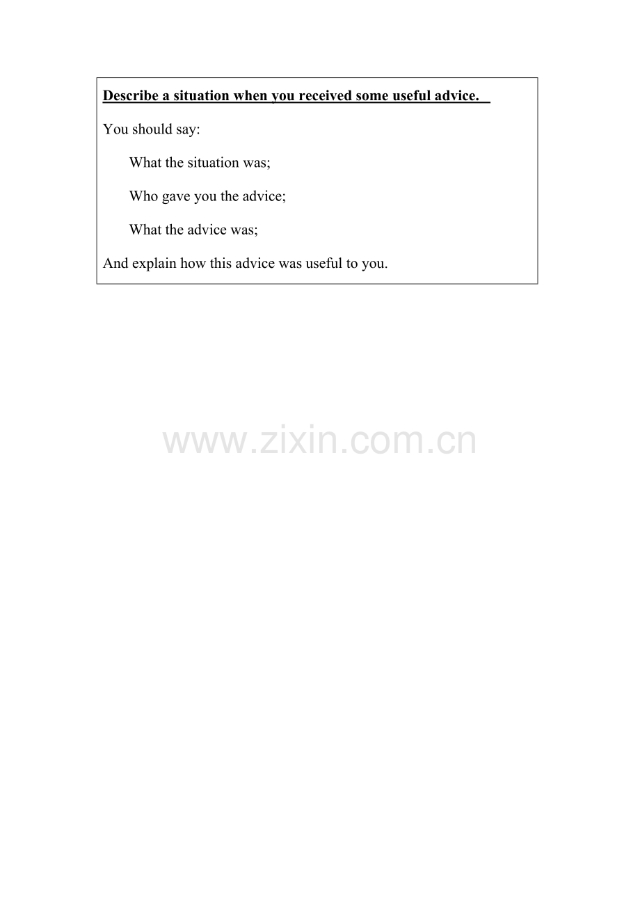 2023年雅思口语话题卡.doc_第1页