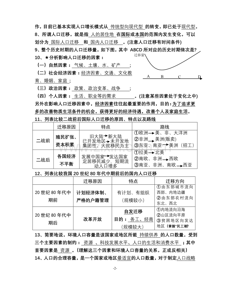 第一单元：人口的变化.doc_第2页