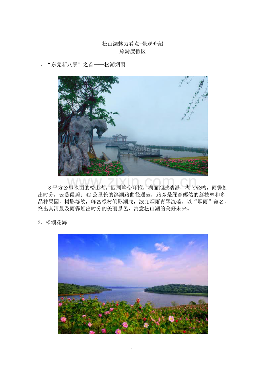 松山湖魅力看点-景观介绍.doc_第1页
