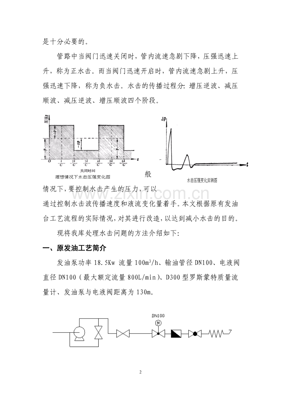 解决油管线水击问题的探讨.doc_第2页