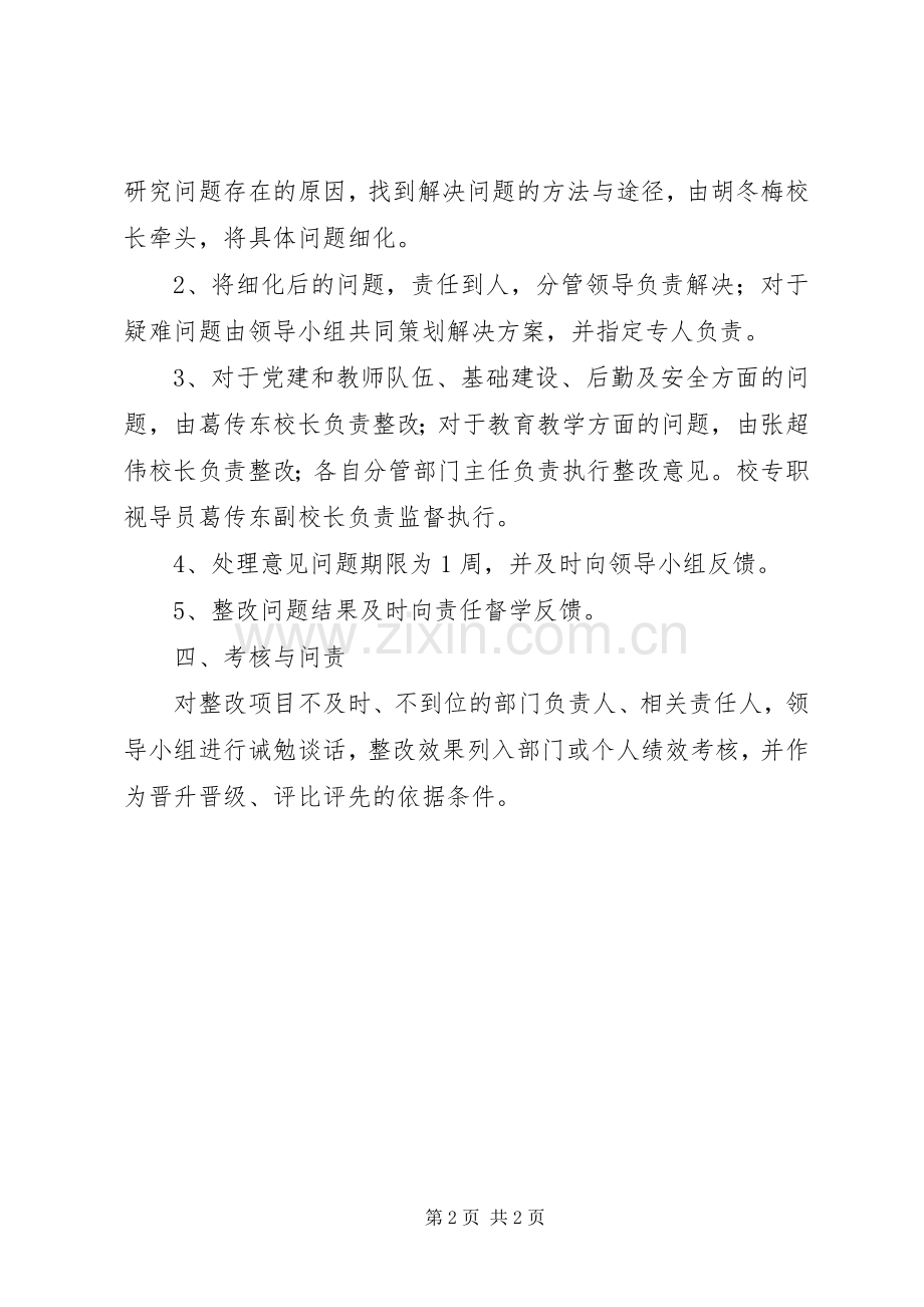 湖望小学落实督导意见和问题整改督办规章制度.docx_第2页
