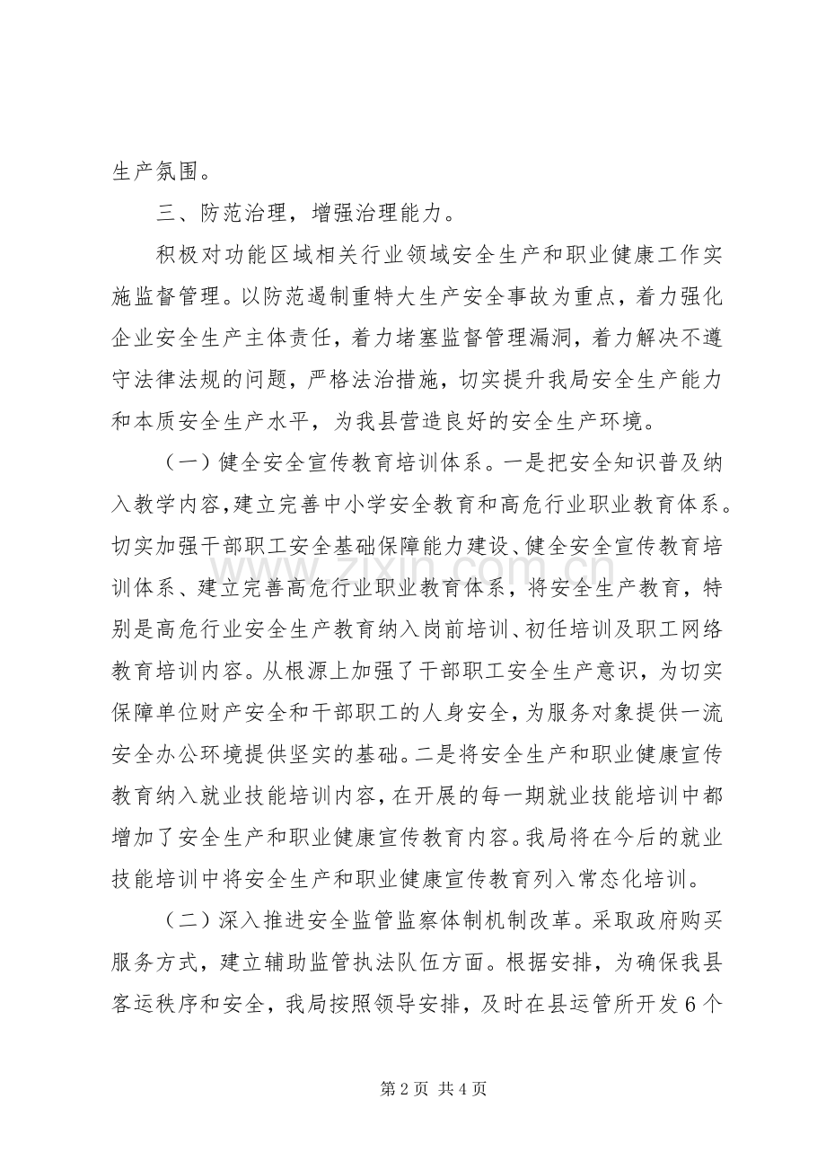 安全生产职能职责要求履行情况报告.docx_第2页