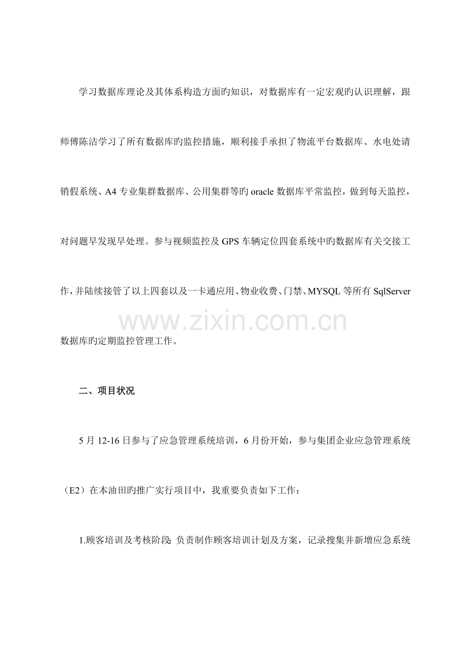 2023年信息技术部门个人述职报告.doc_第2页