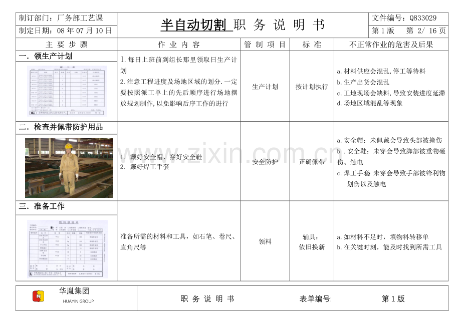 半自动切割职务说明书ok.doc_第1页