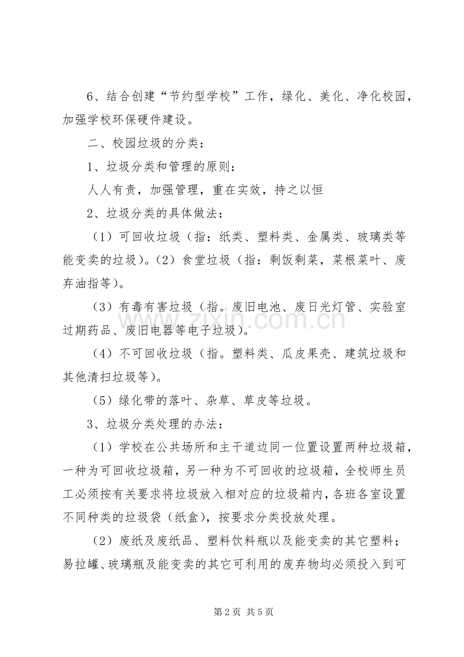 垃圾分类管理规章制度 .docx_第2页
