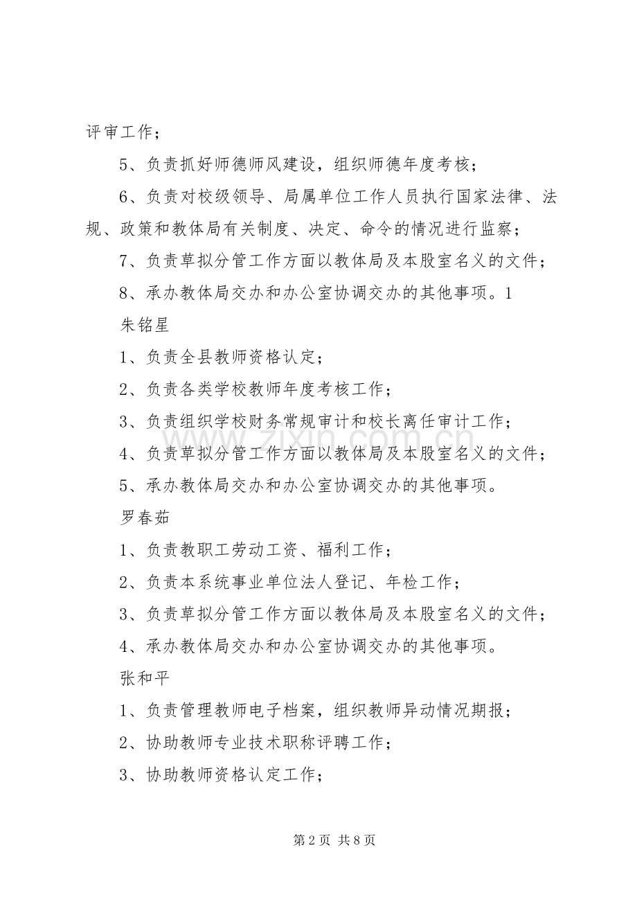 人事监察股人员职责要求分工.docx_第2页