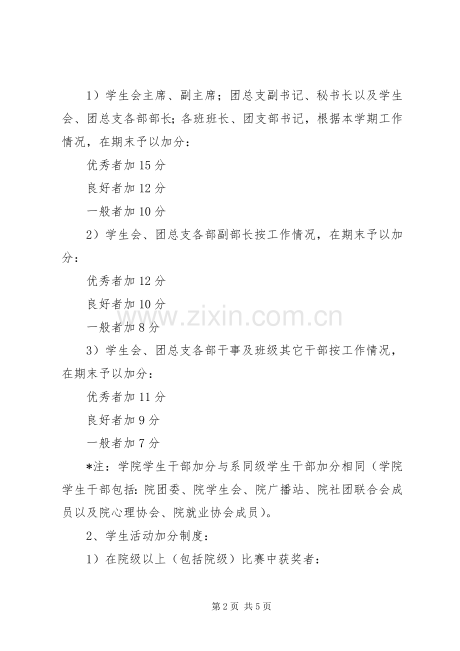 工商管理系学生管理综合测评规章制度.docx_第2页
