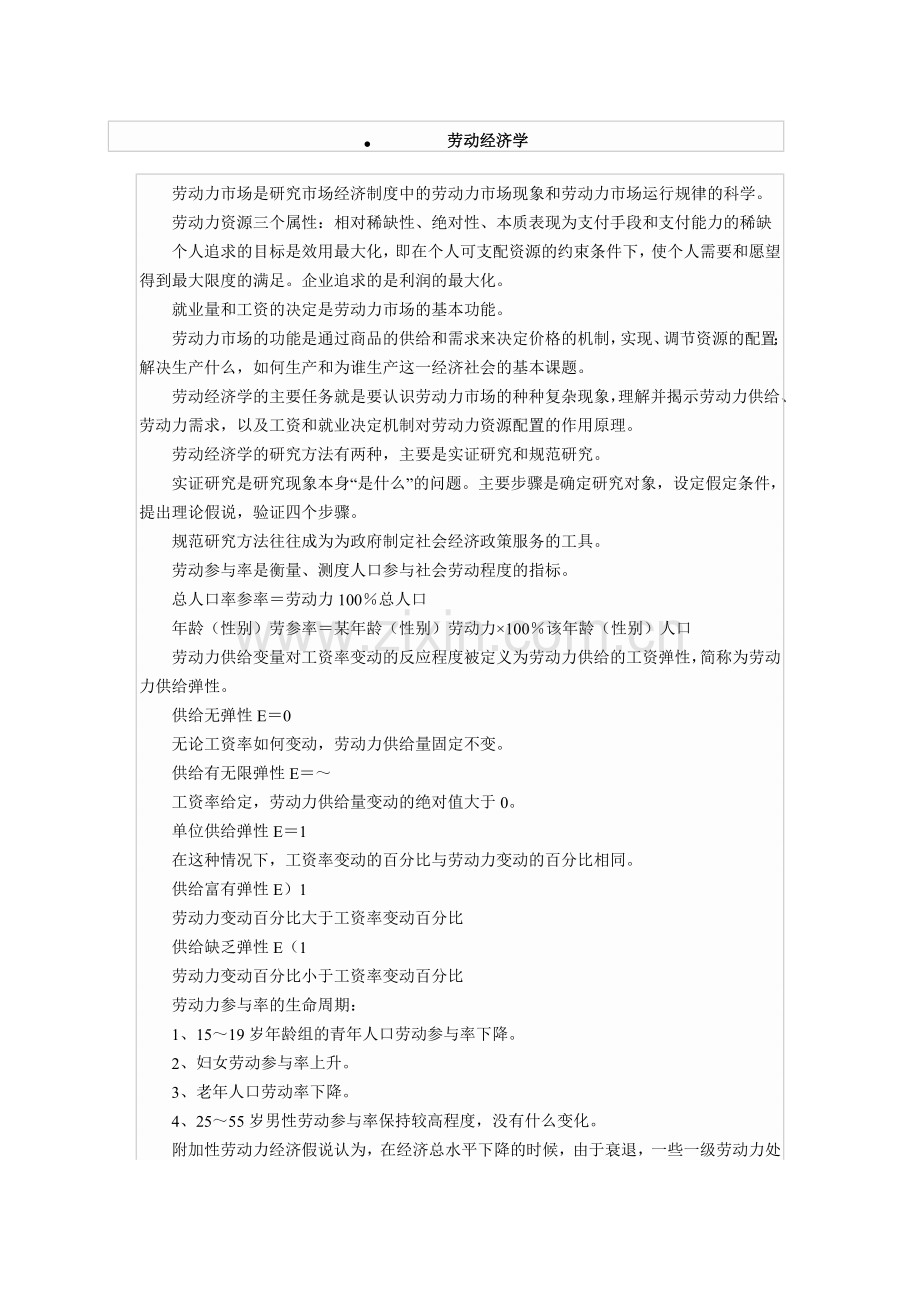 劳动经济学1.doc_第1页