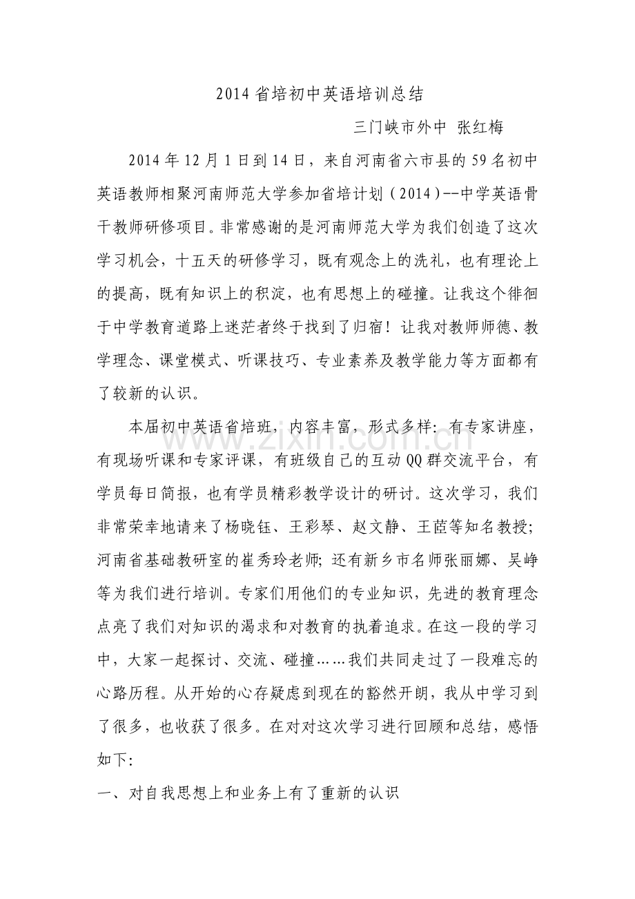 新乡培训总结张红梅.doc_第2页