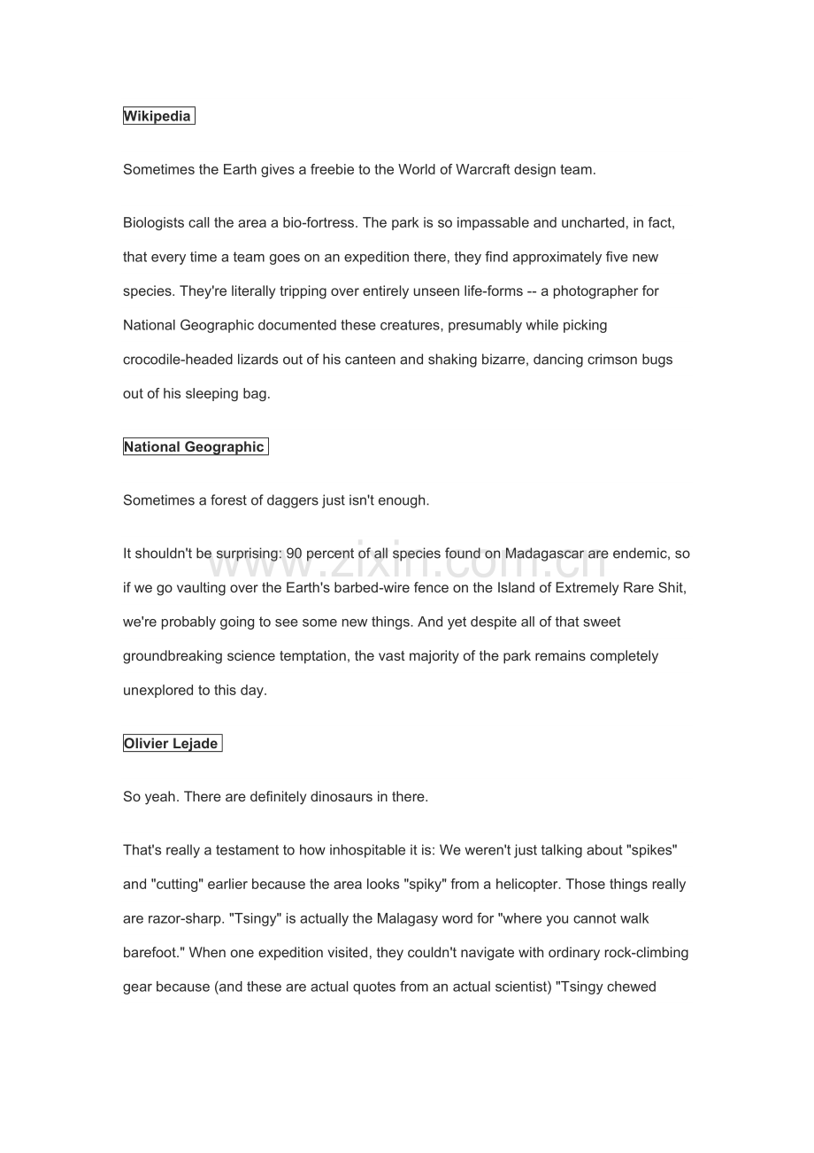 The 5 most spectacular landscapes on Earth.doc_第2页