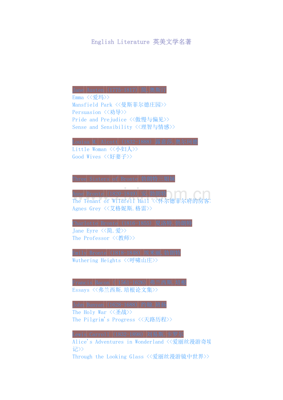 英美文学名著.doc_第1页