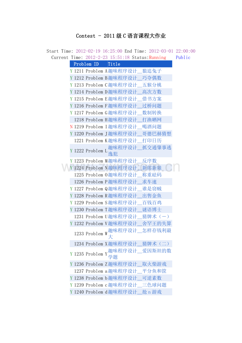 C语言趣味程序设计——题目百例.doc_第1页