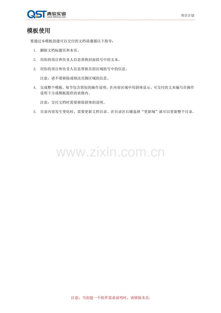 项目计划(模板).doc_第2页