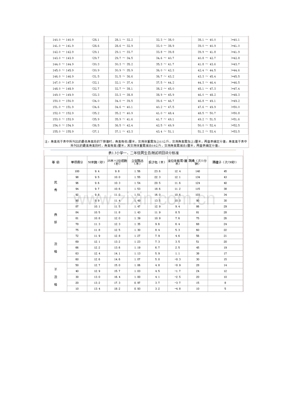 业民小学体育达标标准.doc_第2页