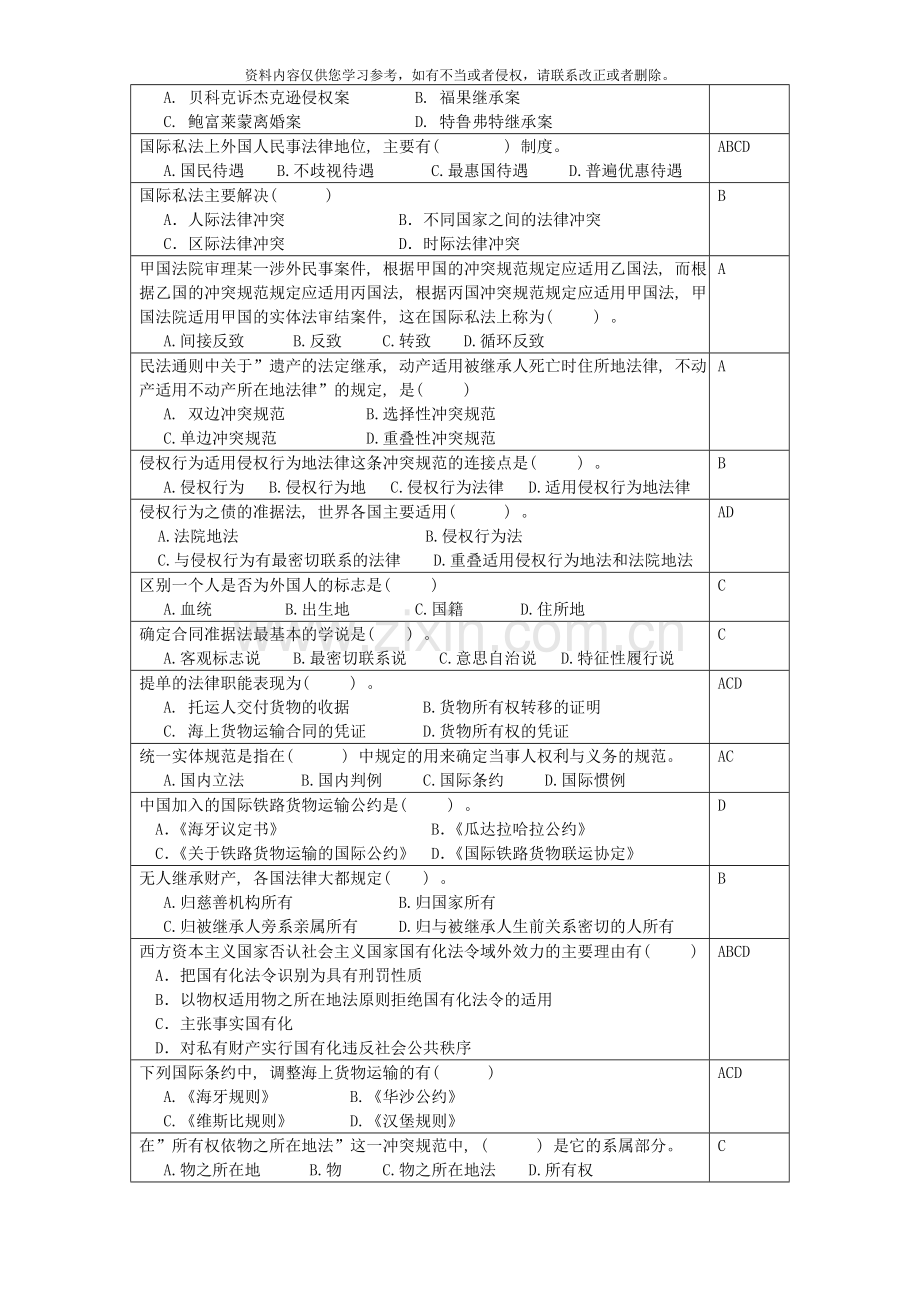 国际私法复习思考题.doc_第2页