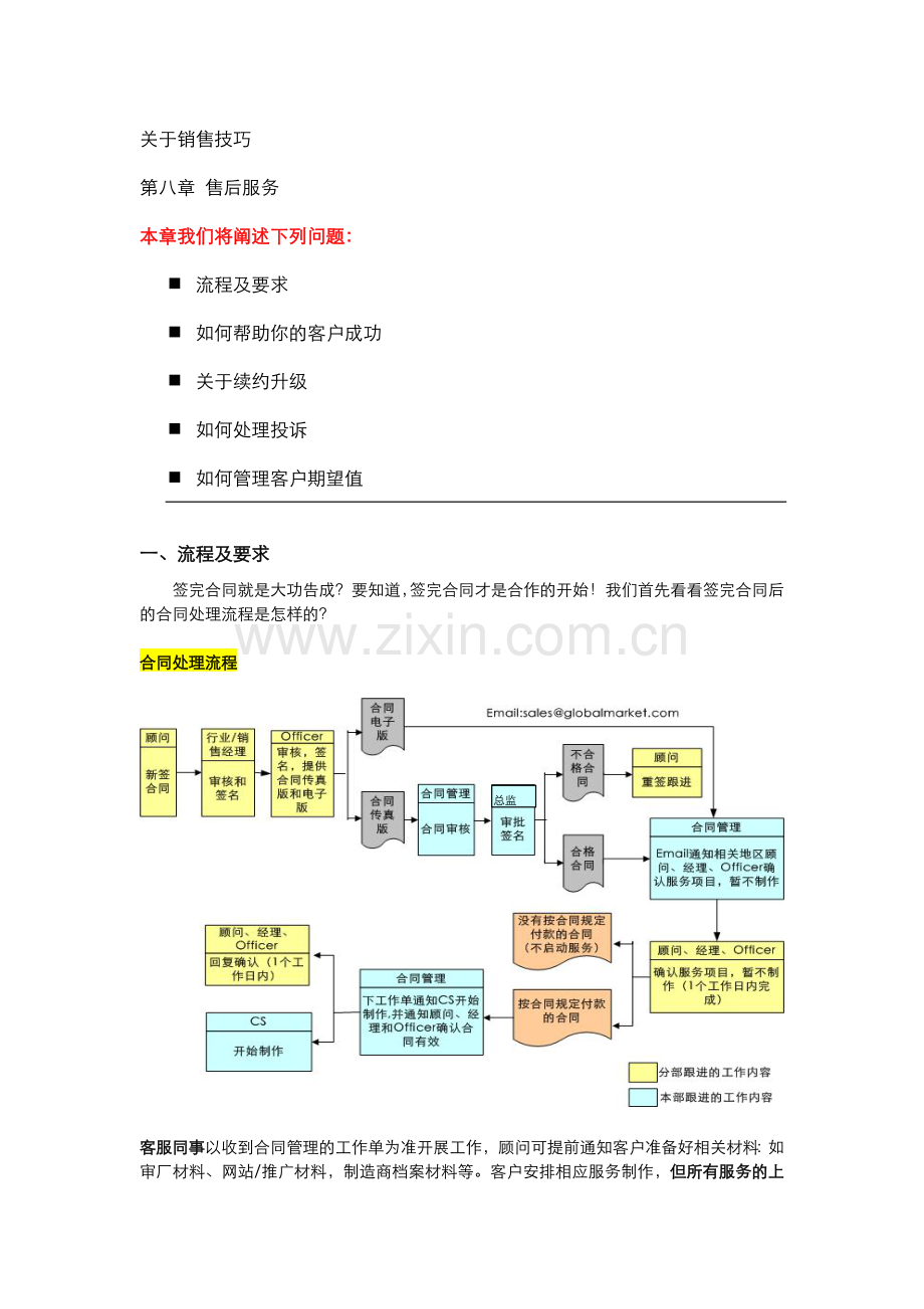 销售技巧教材-第8章-售后服务.doc_第1页