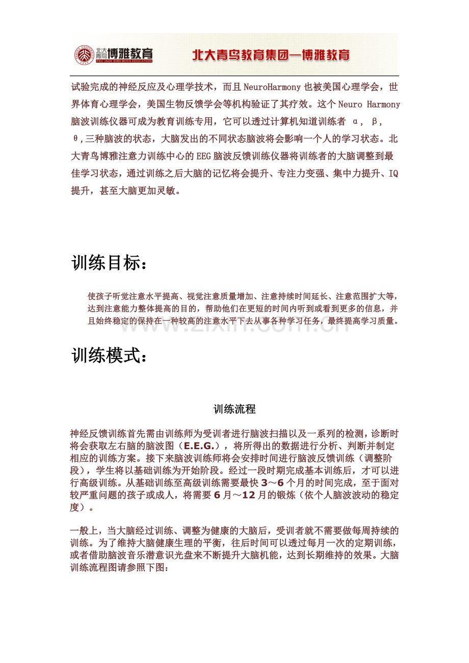 北大青鸟博雅注意力训练项目.doc_第2页