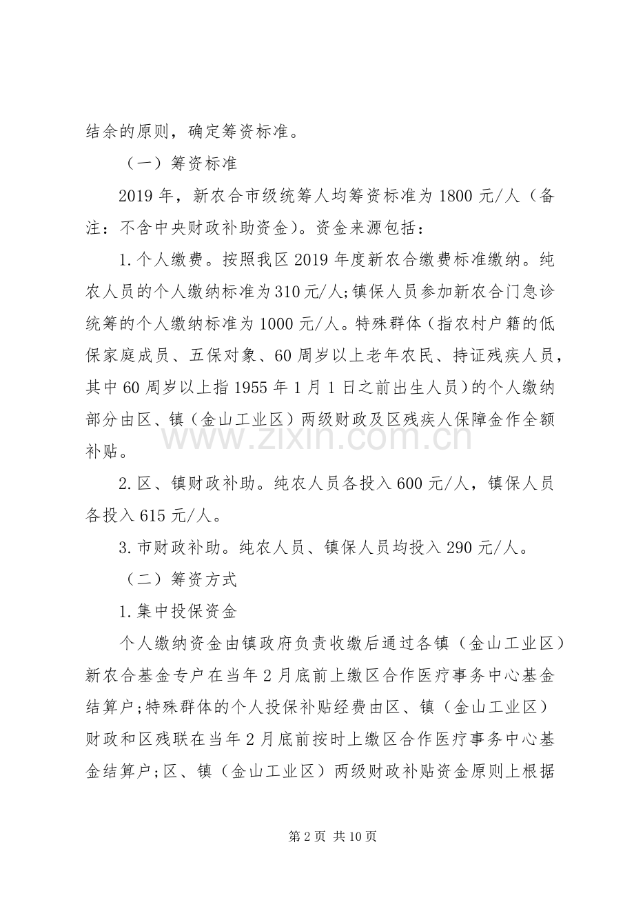 上海县区新型农村合作医疗规章制度操作细则.docx_第2页
