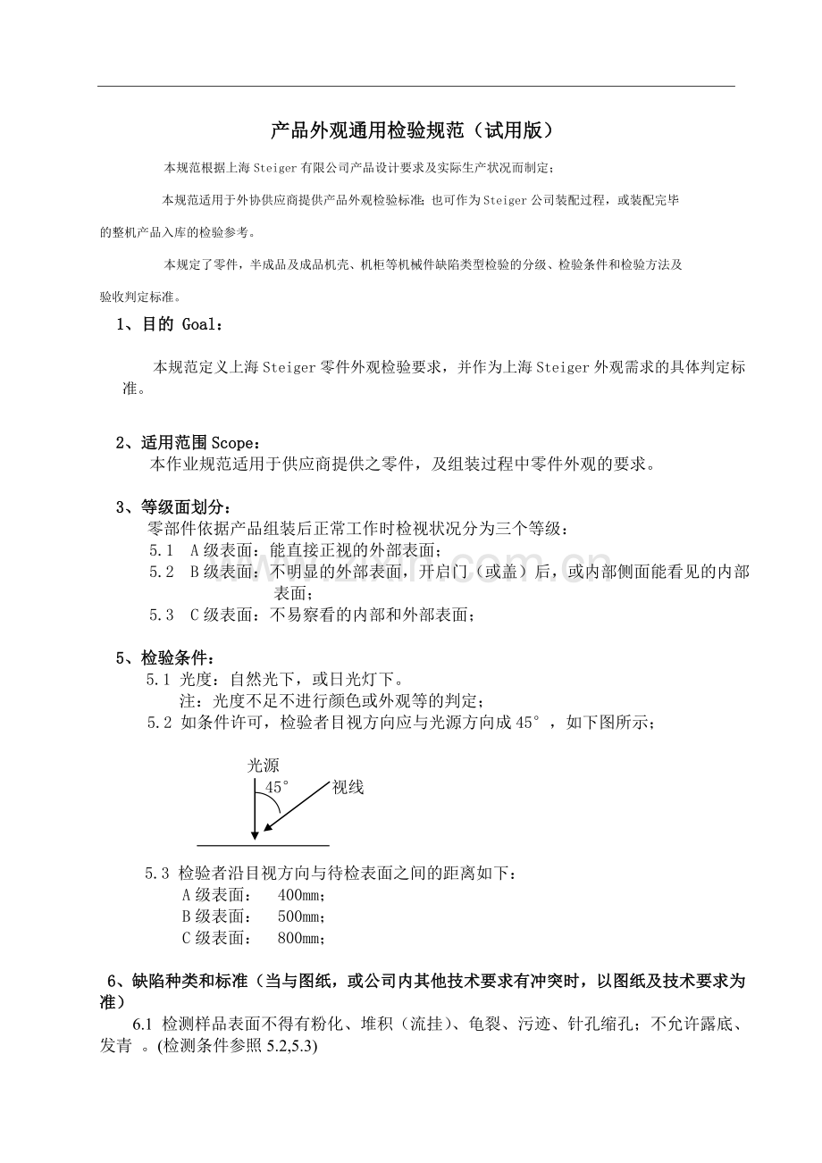 外观划伤定义.doc_第1页