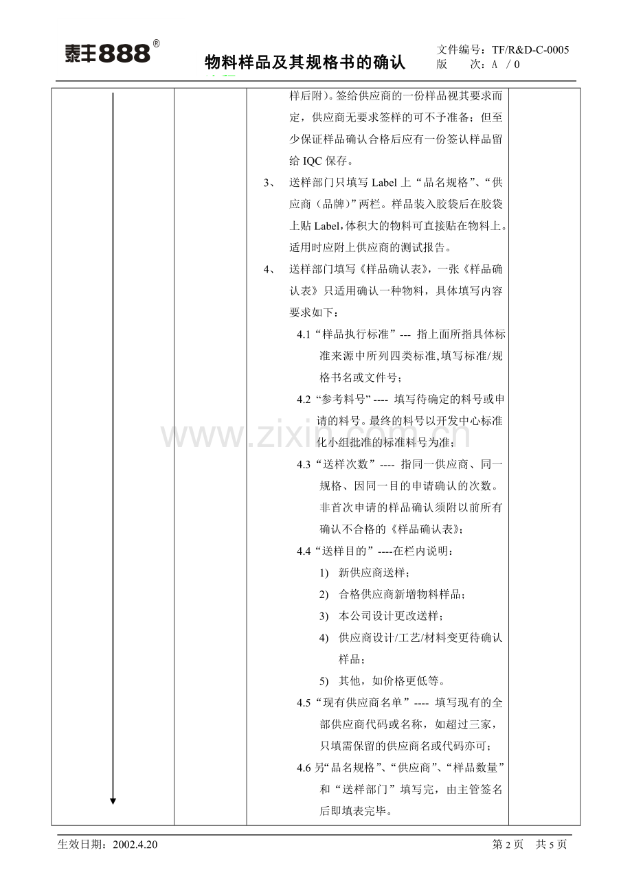 物料样品及其规格书确认.doc_第2页