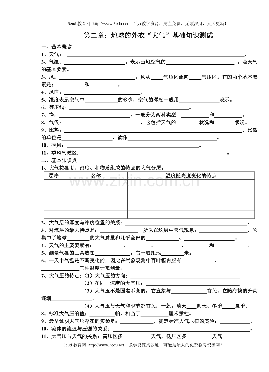 八年级物理上册第二章复习.doc_第1页