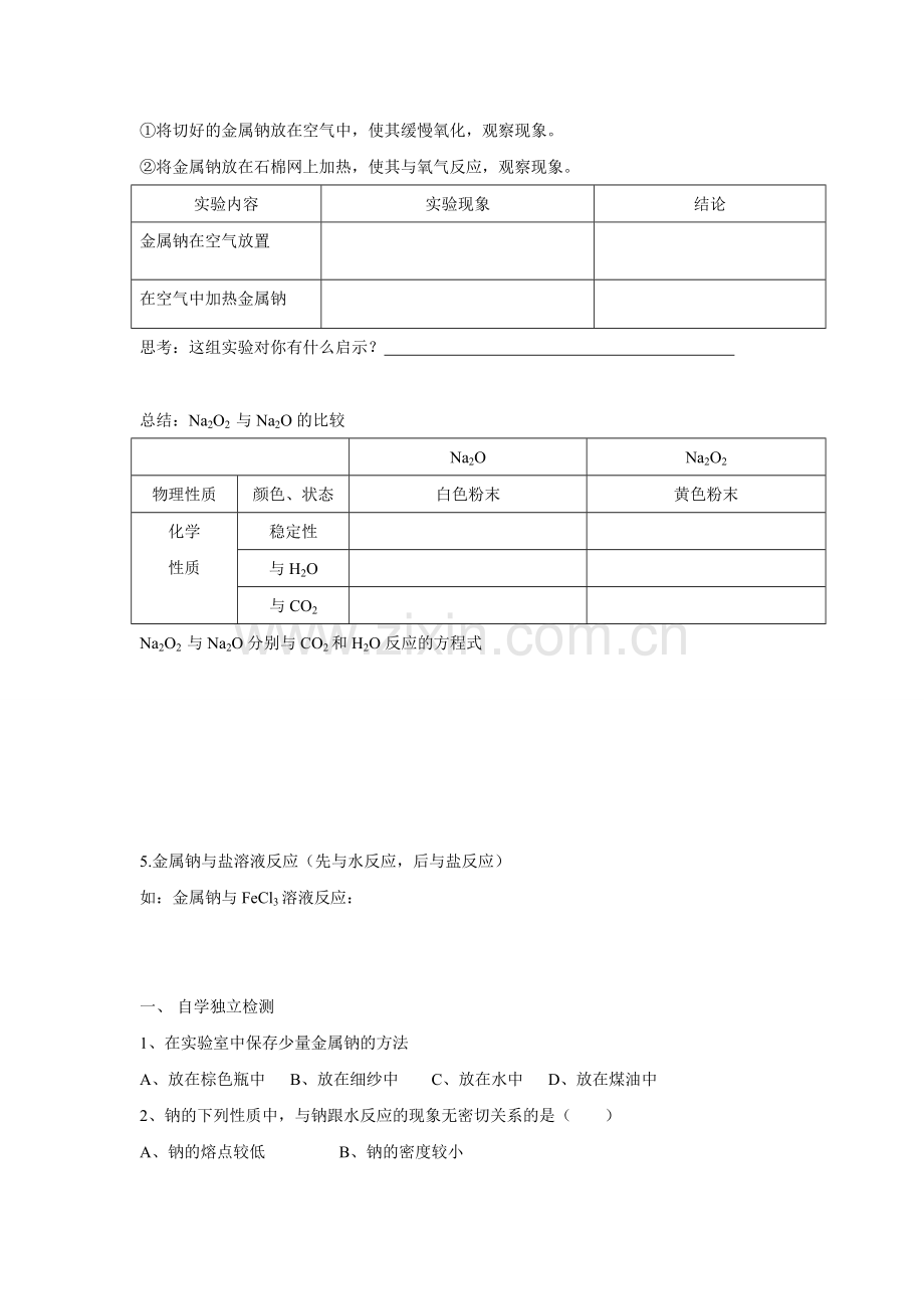 研究物质性质的方法和程序.doc_第2页