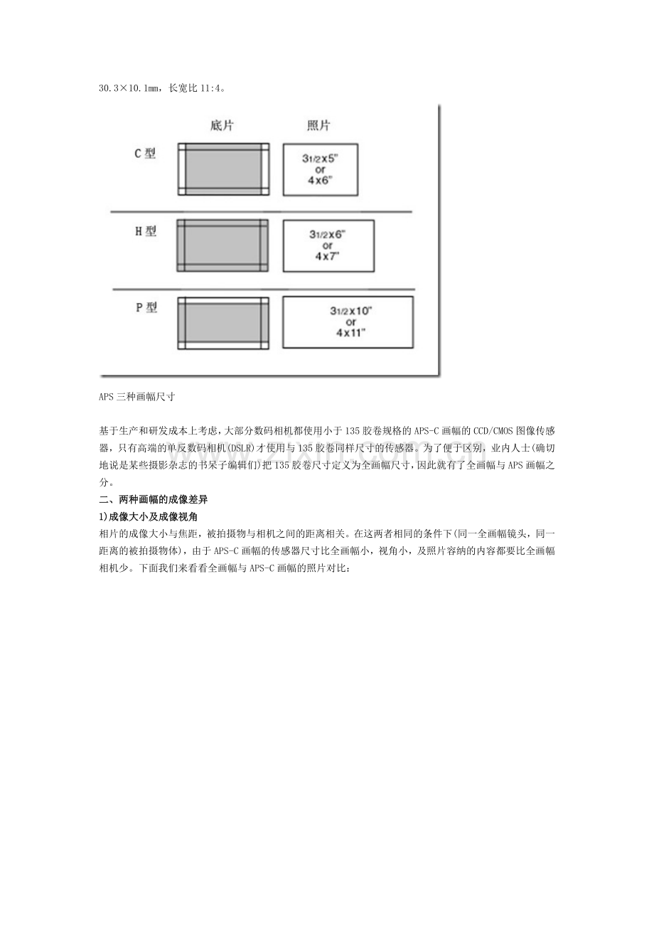 全画幅与非全画幅(APS-C)数码相机释疑.doc_第2页