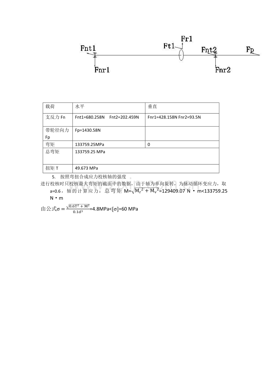 齿轮箱轴设计计算.doc_第2页