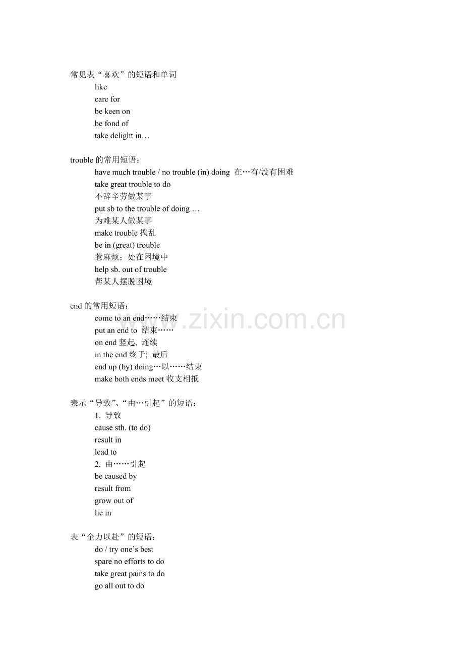高考冲刺词组正反超强背诵.doc_第2页