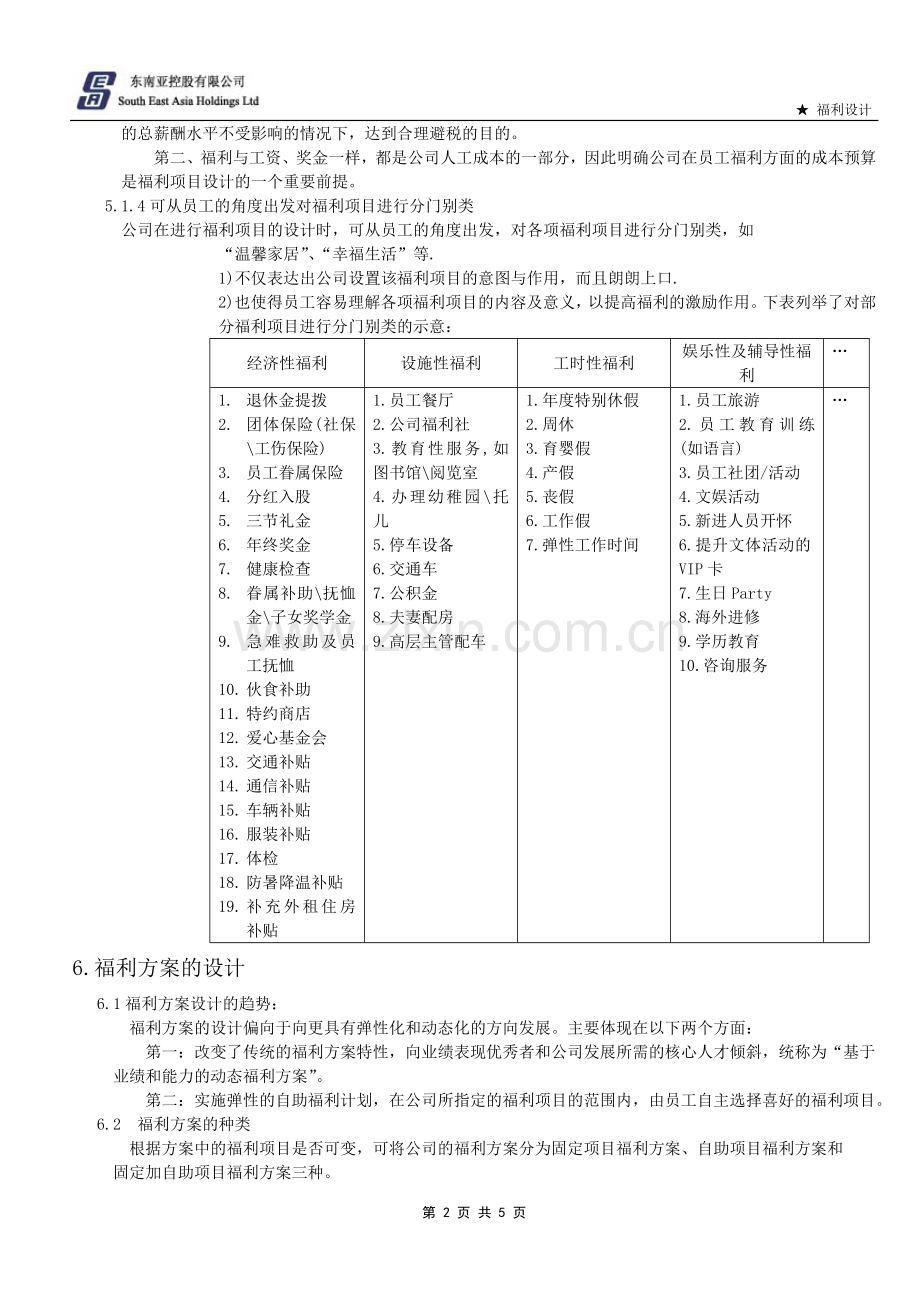 员工福利实施办法.doc_第2页