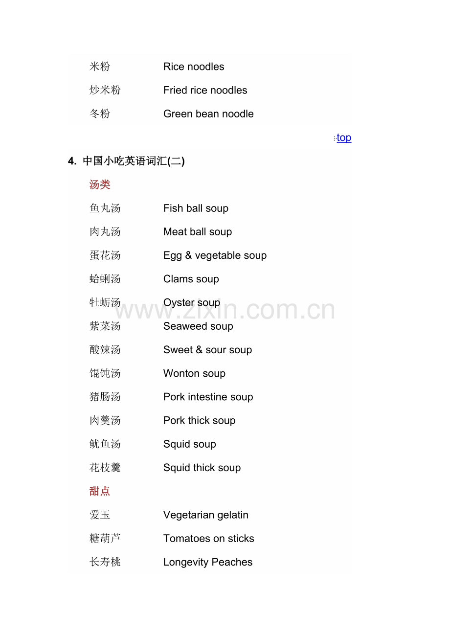 中国小吃英语词汇.doc_第2页