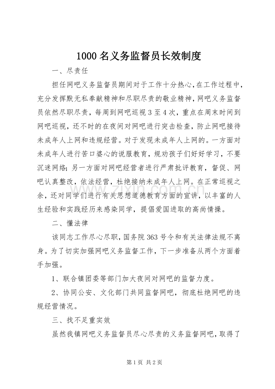 名义务监督员长效规章制度细则.docx_第1页