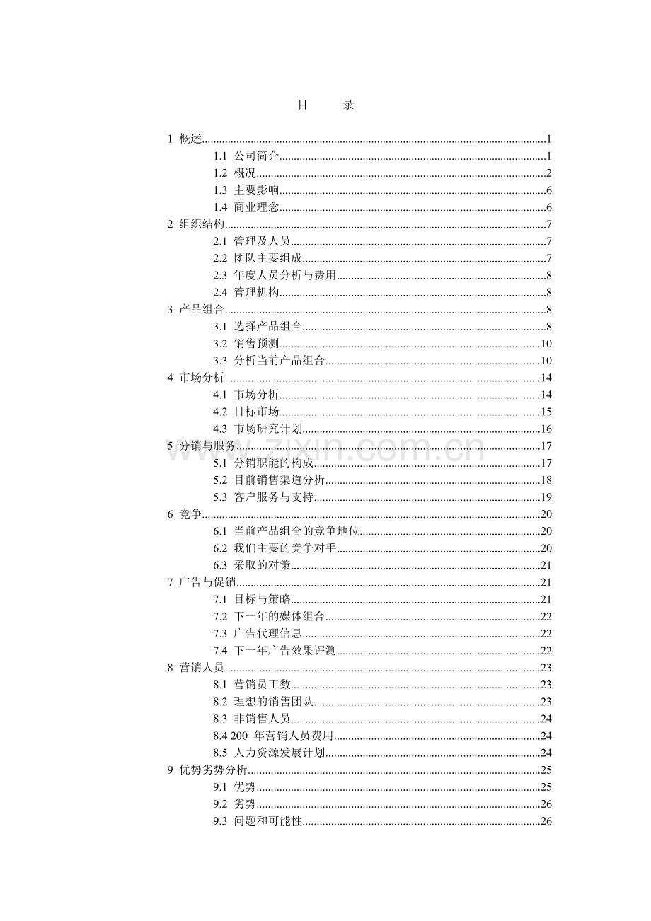 营销计划模版.doc_第2页