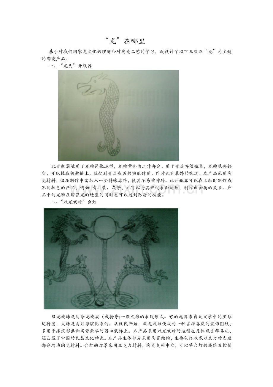 龙陶瓷设计.doc_第1页