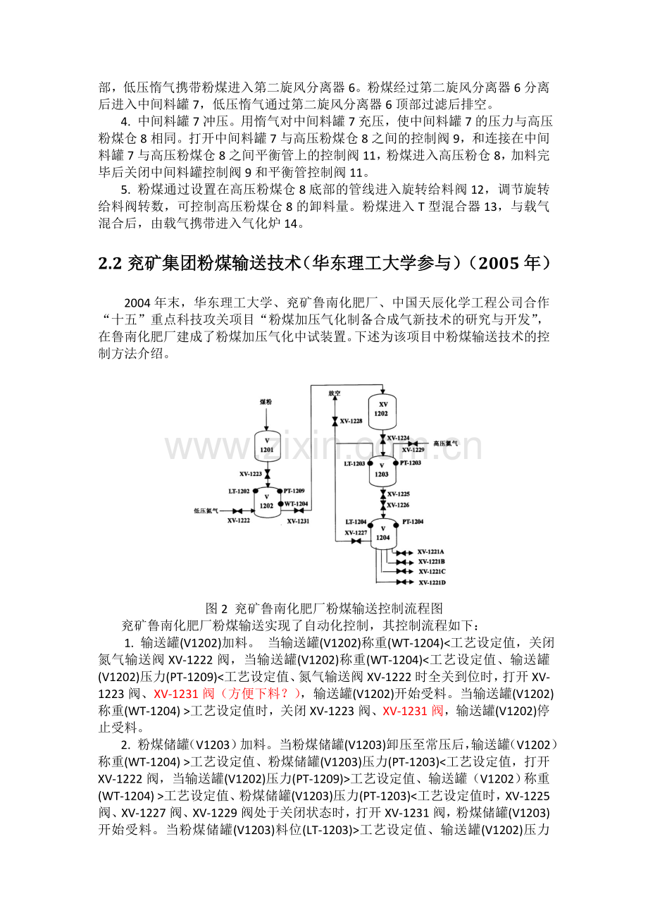 粉煤加压输送技术控制流程.doc_第2页