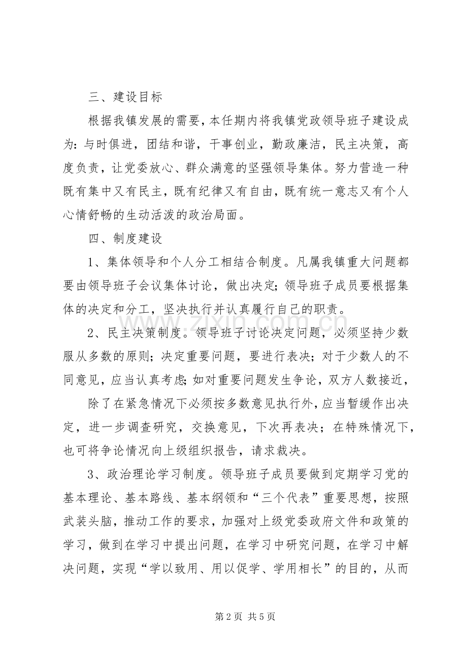 加强领导班子规章制度建设的实施意见.docx_第2页