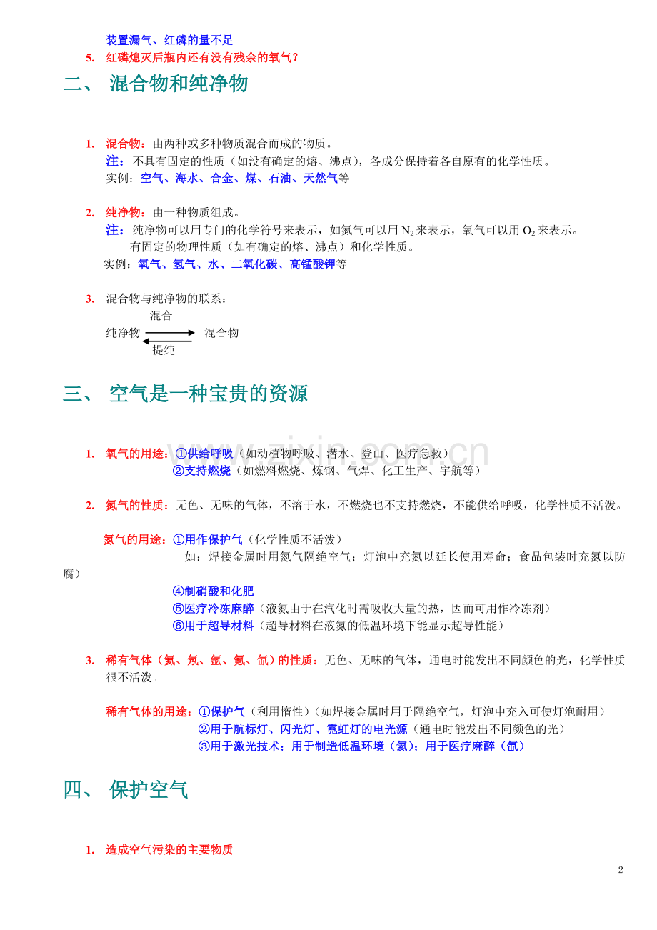 九年级上册化学课题1 空气.doc_第2页