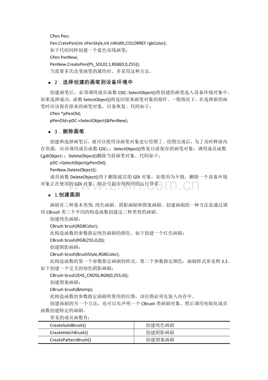 创建画笔,画刷,颜色mfc.docx_第2页